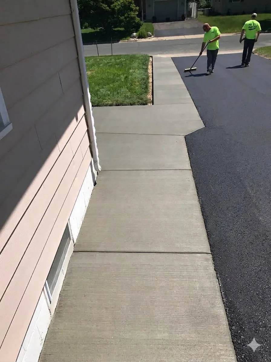 Asphalt driveway by Asphalt Driveway Co.