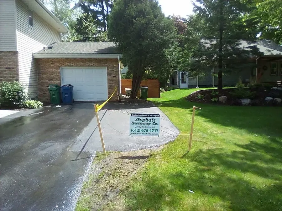 Concrete driveway extension